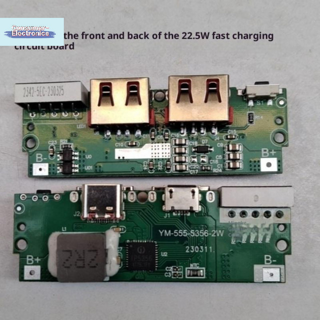JETTING DIY Power Bank Case Kit mit PD 22.5W Quick Charge Unterstützung - Bild 1