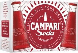 Campari Soda, Likör & Aperitif, 5 x 0,098 l - Bild 1