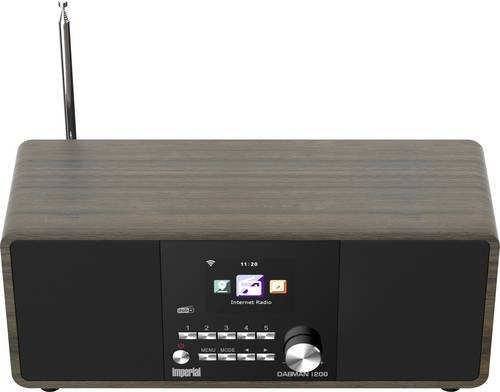 Imperial DABMAN i200 V2 Internet Tischradio in Braun mit DAB+, UKW, Internetradio, Bluetooth, WLAN und USB - Bild 1