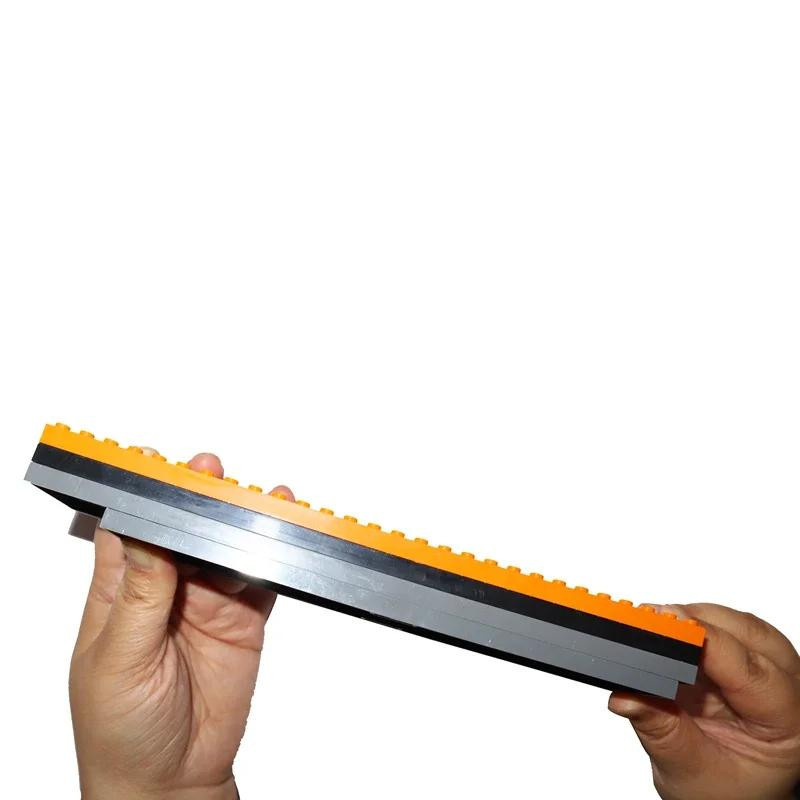 Enlighten Zugbasis LKW-Platte Baustein Ziegel Spielzeug - Bild 1