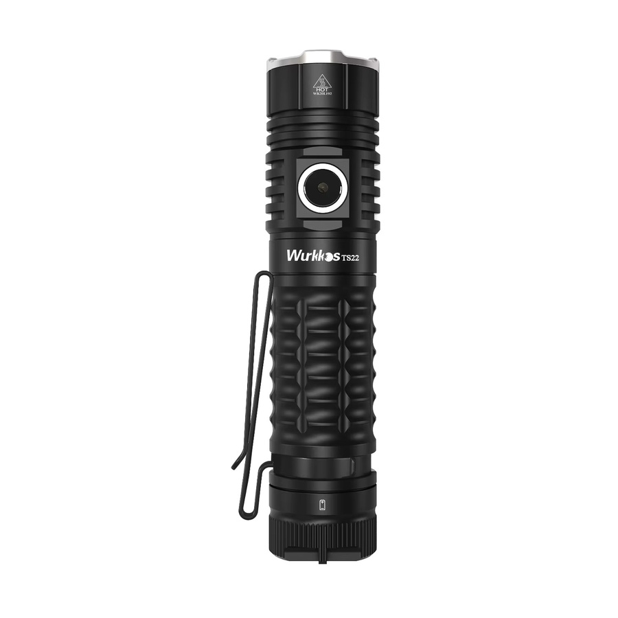 Wurkkos TS22 LED-Taschenlampe mit XHP70D, 4500 Lumen, IP68 wasserdicht, Schwarz, wiederaufladbar mit 21700 Lithium-Ionen-Akku und magnetischer Endkappe - Bild 9