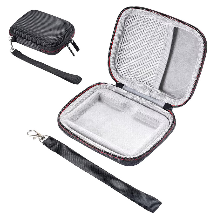 VODOOL EVA-Hartschalenkoffer mit Netztasche und Handschlaufe für Samsung T7 Shield und T9 SSD in Schwarz - Bild 5