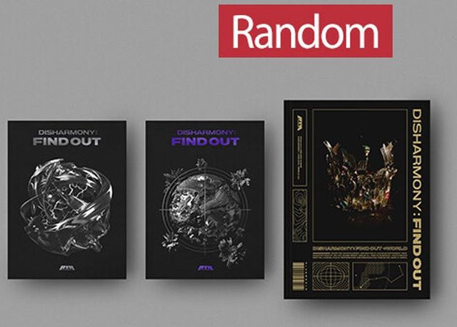 P1Harmony 3. Minialbum DISHARMONY : ERFAHREN in Grau - Bild 1