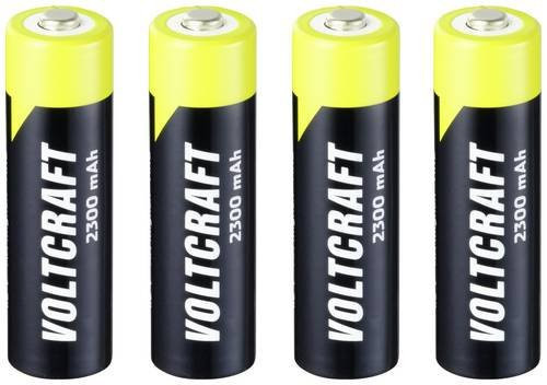 Voltcraft Endurance Mignon AA NiMH Akku 2300 mAh 1.2V, 4 Stück, Multicolor - Bild 1
