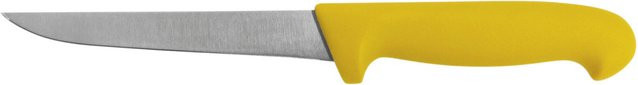 Schneider Ausbeinmesser in Gelb mit 13 cm Klingenlänge - Bild 1