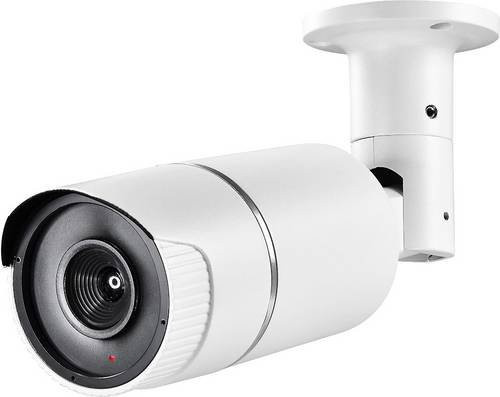 PENTATECH Kamera-Attrappe mit blinkender LED in Weiß aus Aluminium - Bild 1