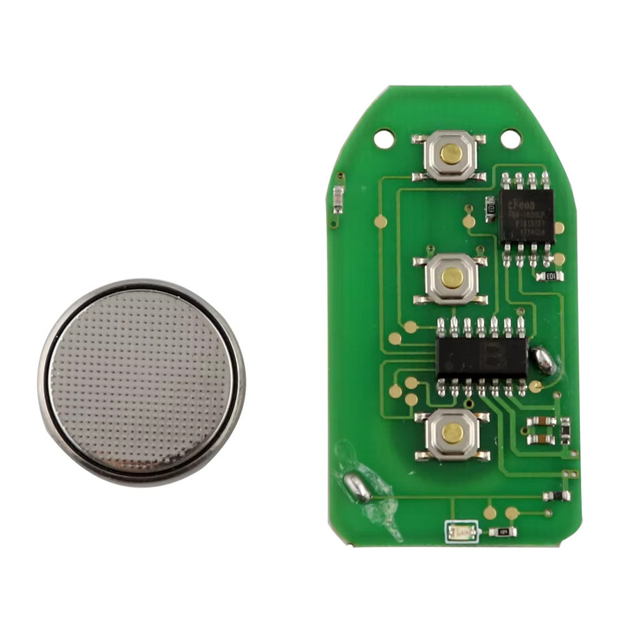 YIQIXIN 433 MHz Auto Fernbedienung Schlüssel für Kia Carens, Hyundai Tucson, Sonata, Santa FE, Elantra, Accent, Atos, Trajet und IX35 in Schwarz - Bild 4