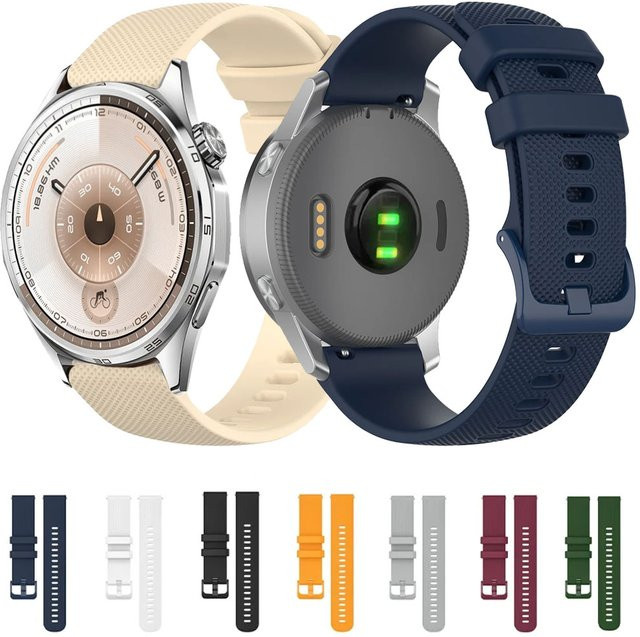 Silikonarmband, 20/22 mm, Unisex - Bild 1