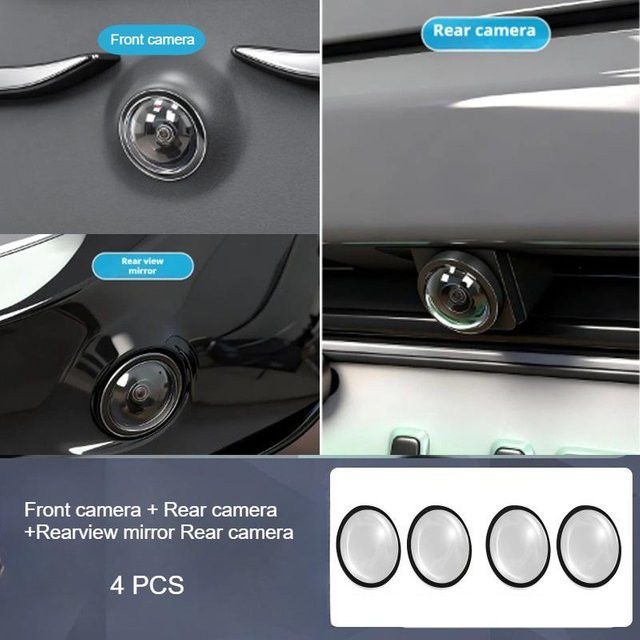 Kameraobjektiv Schutzabdeckung für BYD Sealion 6 Sealion 7 Seal U DM-i EV, 360 Grad kratzfester Schutz, transparent - Bild 1