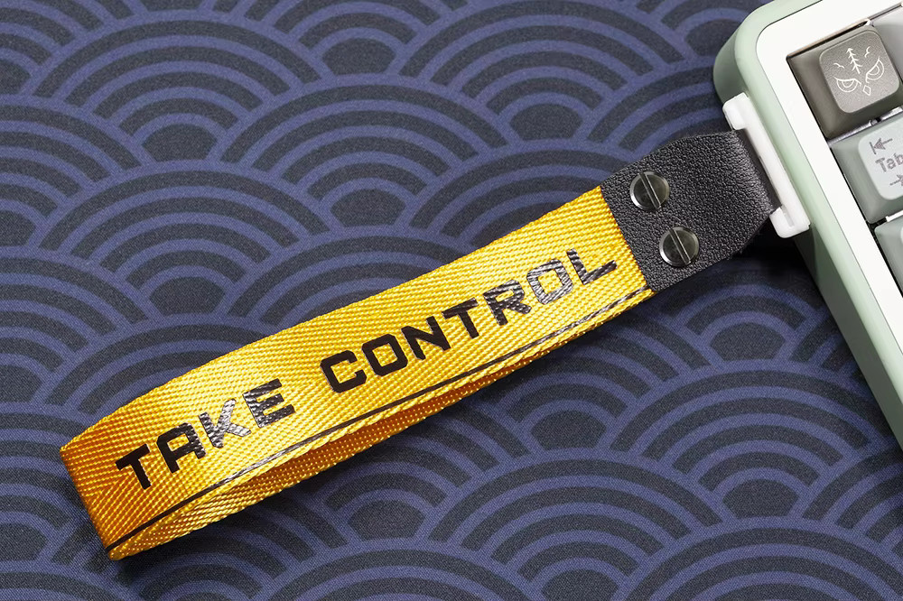 Latenpow Take Control Nylonband für mechanische Gaming-Tastaturen, klebbar, 3 m Länge - Bild 2