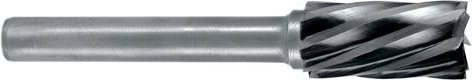 Exact 72235 Frässtift Hartmetall Zylinder in Silber, Länge: 65 mm, Schaftdurchmesser: 6 mm - Bild 1
