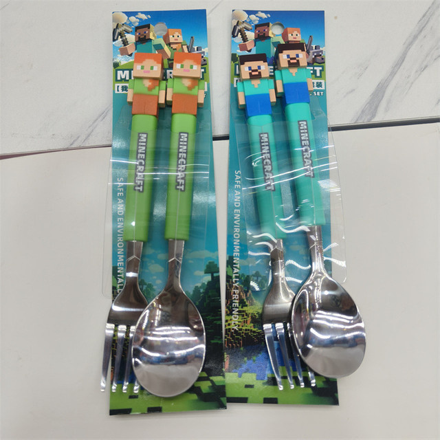 Bandai Gabel-Löffel-Set, 2-teiliges Set, Edelstahl-Besteck - Bild 1