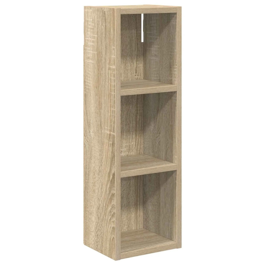 vidaXL Badezimmer-Wandschrank in Sonoma-Eiche, Braun, B/T/H: 20 x 16 x 62,5 cm - Bild 2