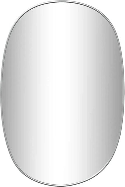 vidaXL Wandspiegel in Silber mit minimalistischer Ästhetik, B/H: 60 x 40 cm - Bild 1