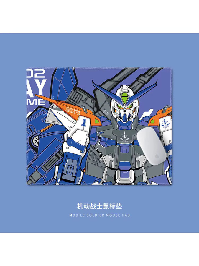 Bandai Mauspad aus Leder mit Mobile Warrior Gundam Motiv in Multicolour für Gaming und Notebook - Bild 2