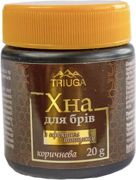 Triuga Henna Augenbrauen Puder, Brown, Damen - Bild 1