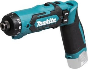 Makita Akku-Knickschrauber DF012DZ 7,2V in Blau/Schwarz/Petrol - Bild 2