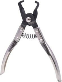 KS Tools Schlauchschellenzange mit Prismenaufnahme in Silber, 8-18mm - Bild 1