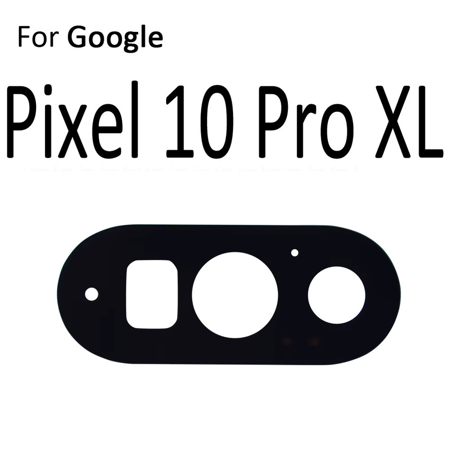 Google Rückkamera-Objektivglasring-Abdeckung mit Aufkleber in Schwarz für Pixel 6 7 8 9 10 Pro XL 9a 8a Ersatzteil - Bild 2
