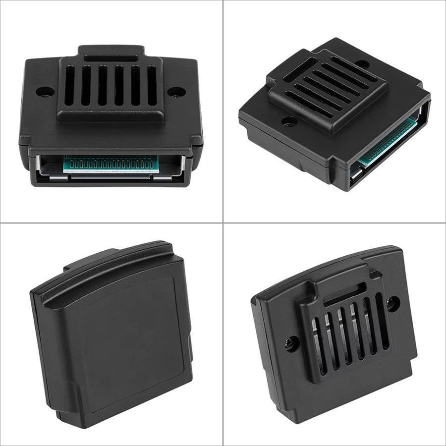 Memory Jumper Pak ABS Jumper Pack für Nintendo 64 N64 in Schwarz - Bild 4