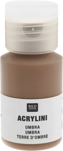Rico Design Acrylini Acrylfarbe Umbra Braun - Bild 1