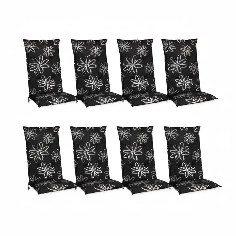 Beautissu Flores Hochlehner Ornamente 8tlg, Stoff, B/T/H: 120 x 50 x 6 cm - Bild 2