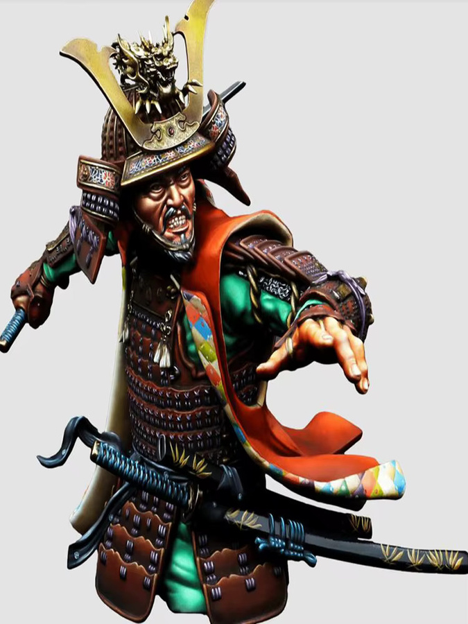 KIMERA Ancient Warrior Fantasy, Miniaturmodellbausatz, 1/9, 200mm, unbemalt - Bild 2
