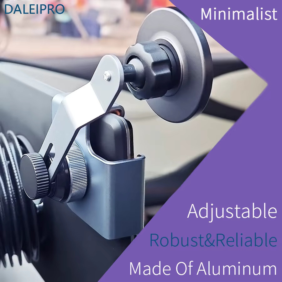 Magnetische kabellose Ladestation für Audi A4 B9 2017-2024 aus Aluminiumlegierung in Silber - Bild 1