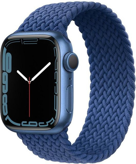 Uhrenarmband Solo Loop, Textil, see-blau, Unisex - Bild 1