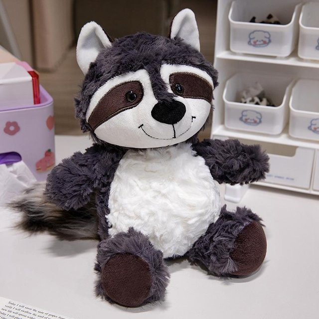 Yiran toy Waschbär Foxy Faultier, Plüsch Puppe, 25cm - Bild 1