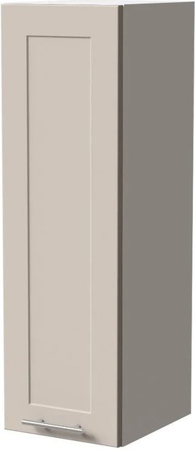 Feldmann-Wohnen Hängeschrank Oslo W4/30 Küchenschrank in Weiß und Kaschmir Matt mit Soft-Close-Türen, B/T/H: 30 x 32,5 x 96 cm - Bild 1