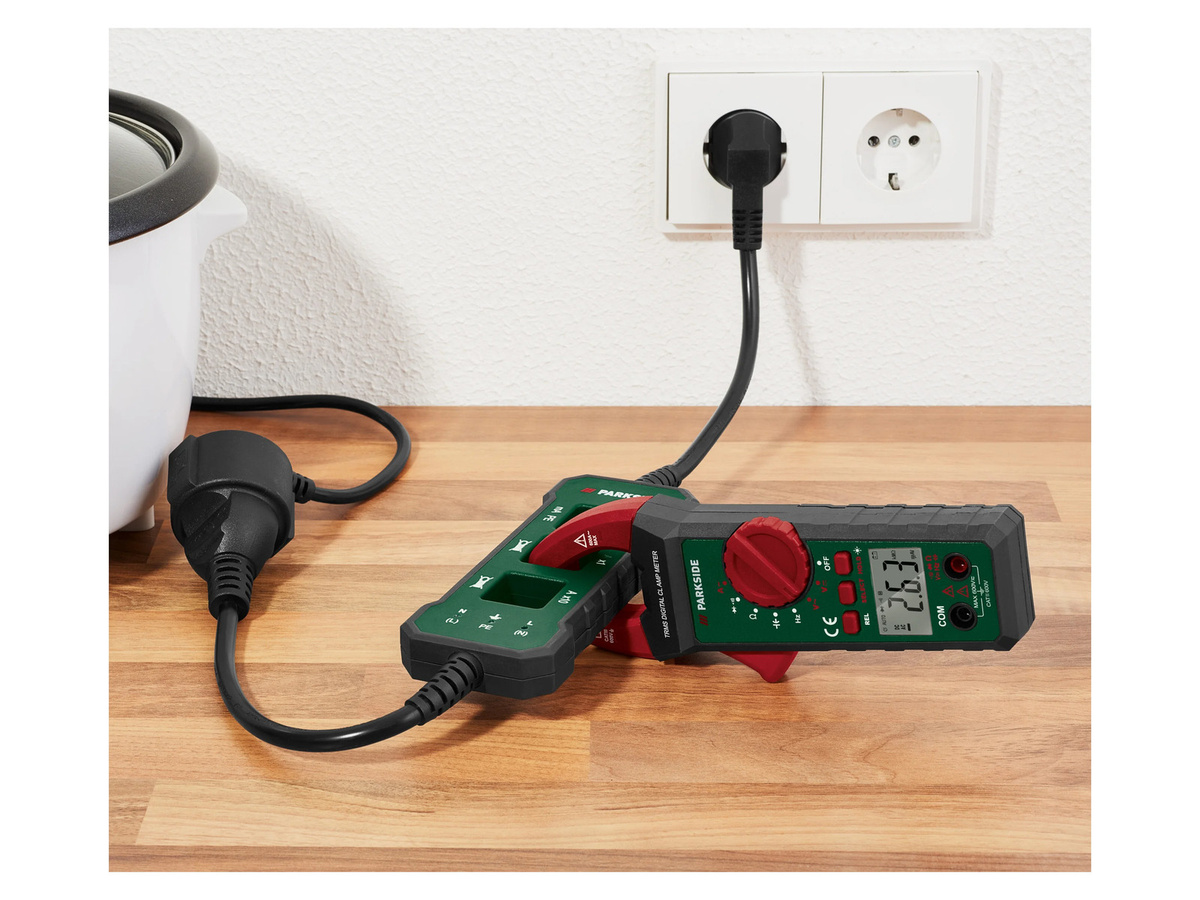 Parkside A1 Strom-Messadapter in Grün - Bild 3