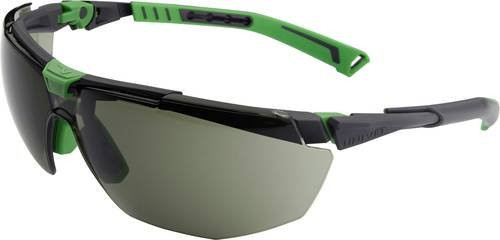 Univet 5X1-03-05 Komfort-Schutzbrille mit Antibeschlag-Schutz und UV-Schutz in Schwarz und Grün nach EN 166 - Bild 1