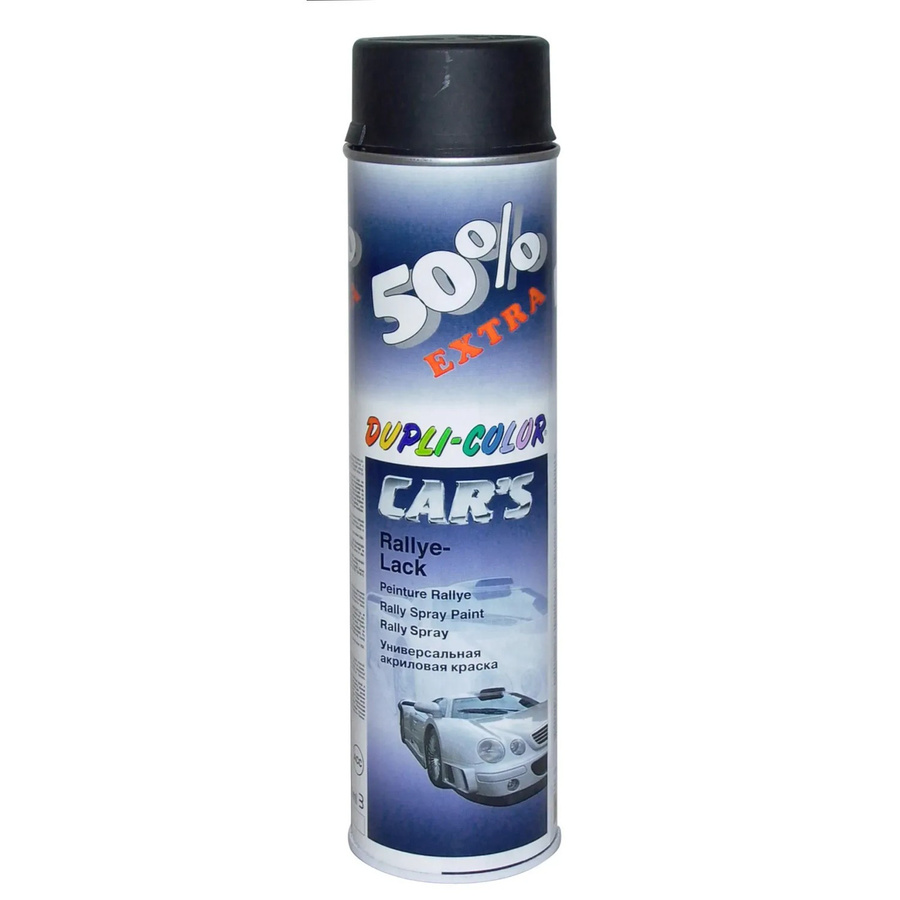 Dupli-Color Cars Rallye-Lack Schwarz Matt 600 ml - Bild 2