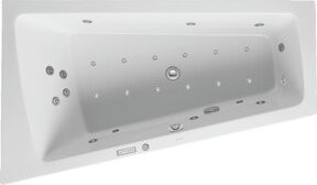 Duravit Whirlwanne Paiova in Weiß, rechteckig, B/T: 170 x 100 cm - Bild 1