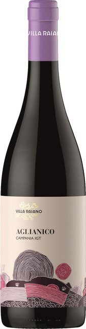 Villa Raiano Aglianico Rotwein, Campania, 2023, trocken, 0,75 l - Bild 1