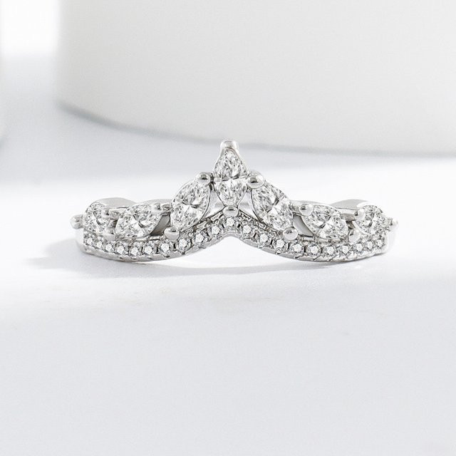 SAY Stapelring 925 Silber, Zirkonia, Damen - Bild 1