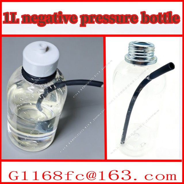 Professionelle Unterdruckflasche für Gasmasken-Zubehör, 1 l, transparent - Bild 1