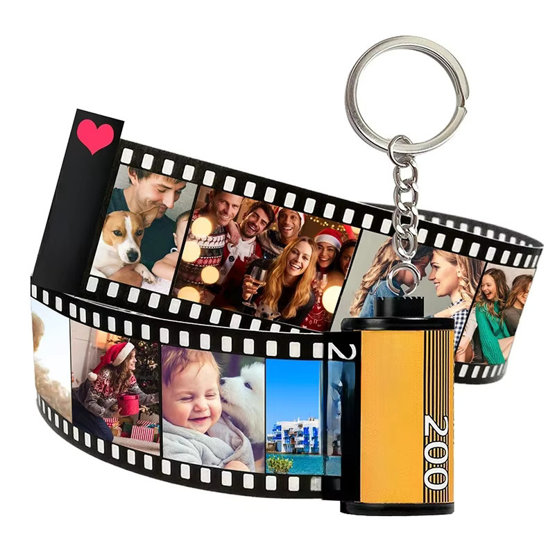 Schlüsselanhänger Kamerafilm-Filmrolle, personalisiert mit Foto, XCL - Bild 7