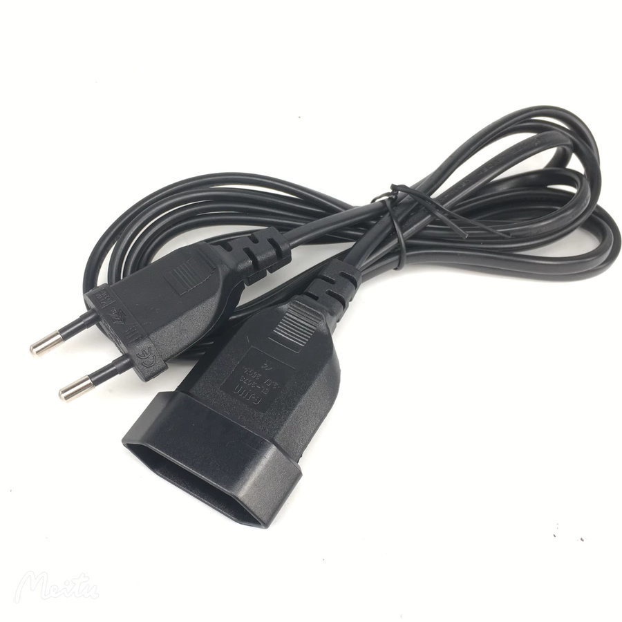 Bolantedz Stromverlängerungskabel mit EU-Schuko-Stecker auf CEE-Buchse, Schwarz - Bild 3