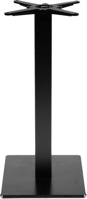 RestooTab Stehtischsäule Modell Milan-T in Schwarz, B/T/H: 40 x 40 x 110 cm - Bild 1