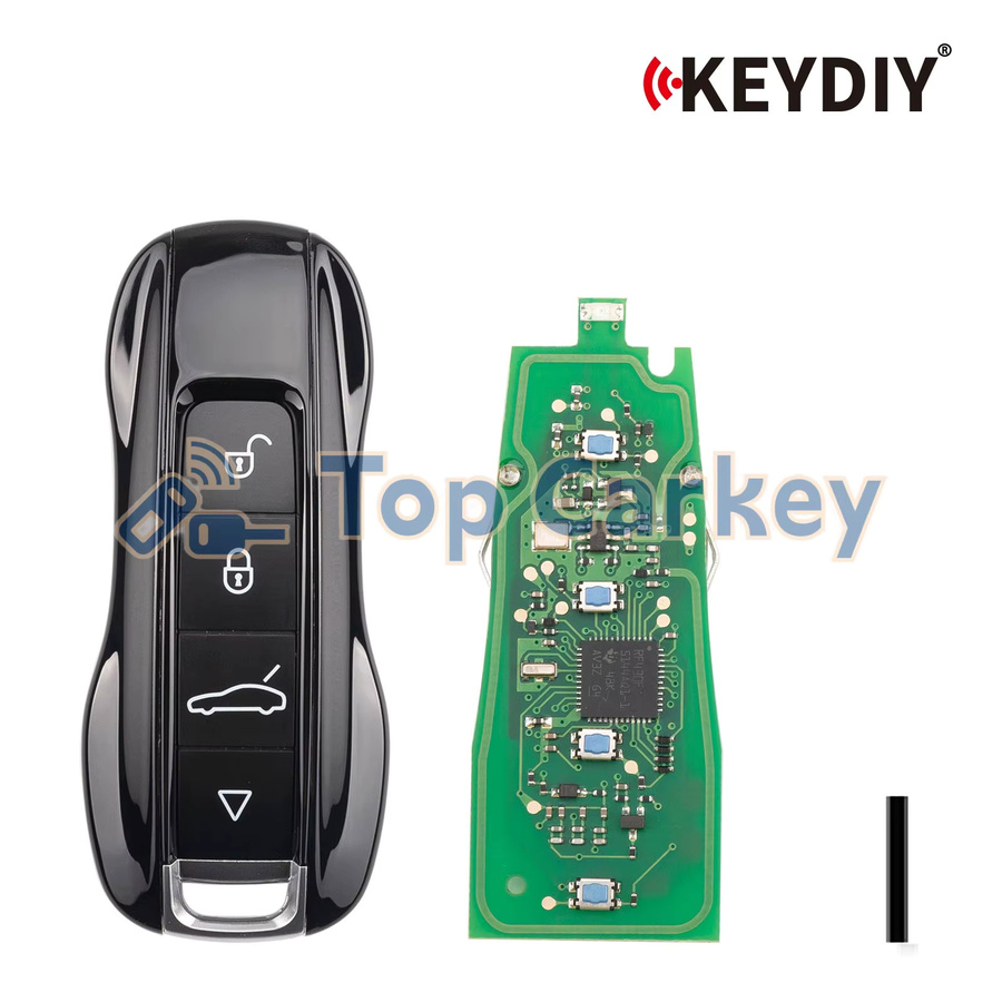 KEYDIY KD TB Serie TB05 TB19 TB22 TB27 TB28 TB60 Keyless Smart Remote mit 8A Chip in Schwarz für Audi, Buick, Hyundai, Chrysler, Jeep und Porsche - Bild 2