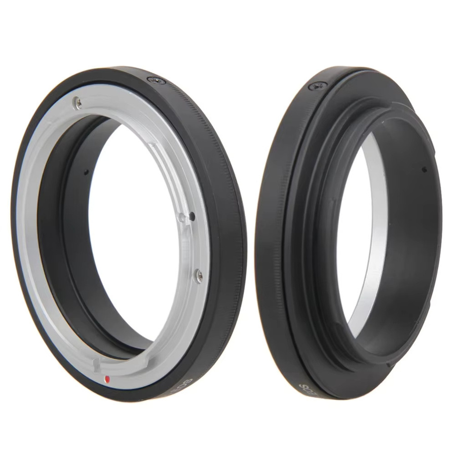 Canon FD-EOS Objektivadapter für Canon FD-Objektive auf Canon EoS EF-Mount Kameras, Schwarz - Bild 5