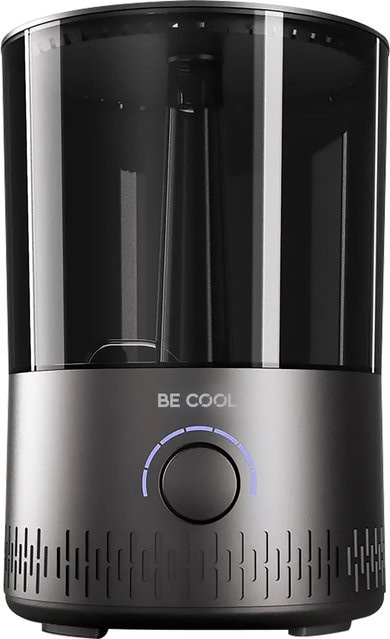 BE COOL Warm- und Kaltluft-Luftbefeuchter BCLB2402S in Schwarz mit Top-Fill-Funktion - Bild 1