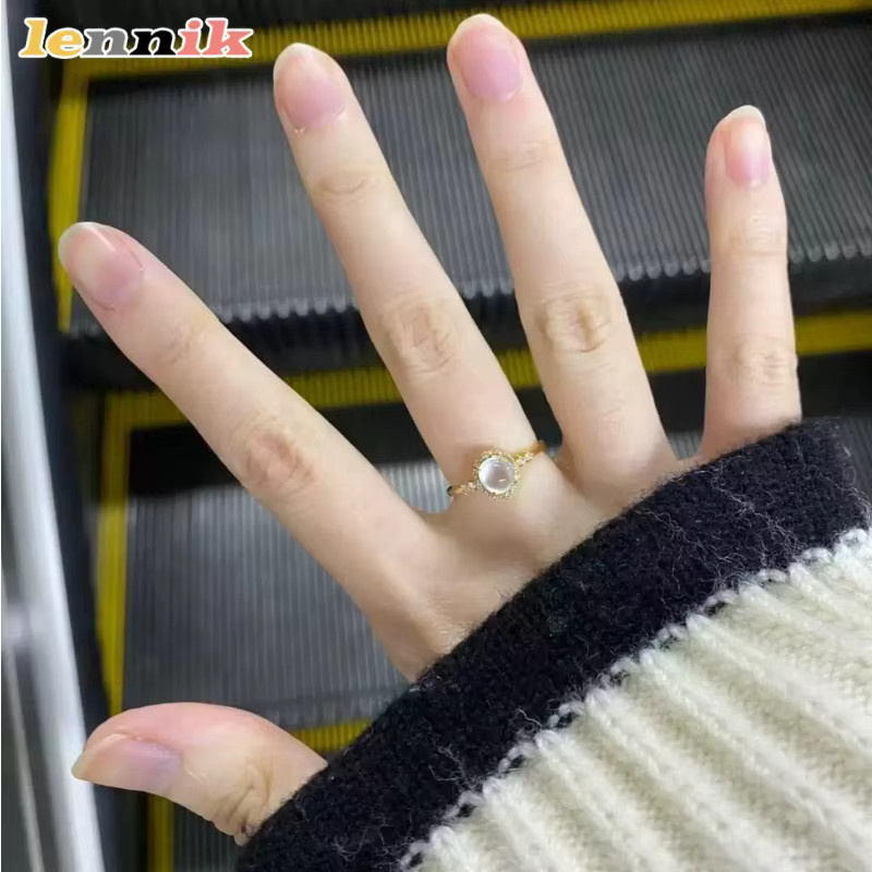 LENNIK Ring, Weiß, Zirkonia, Damen - Bild 2