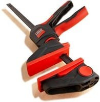 Bessey Einhandzwinge EZ360-60 mit drehbarem Griff in Schwarz-Rot - Bild 1