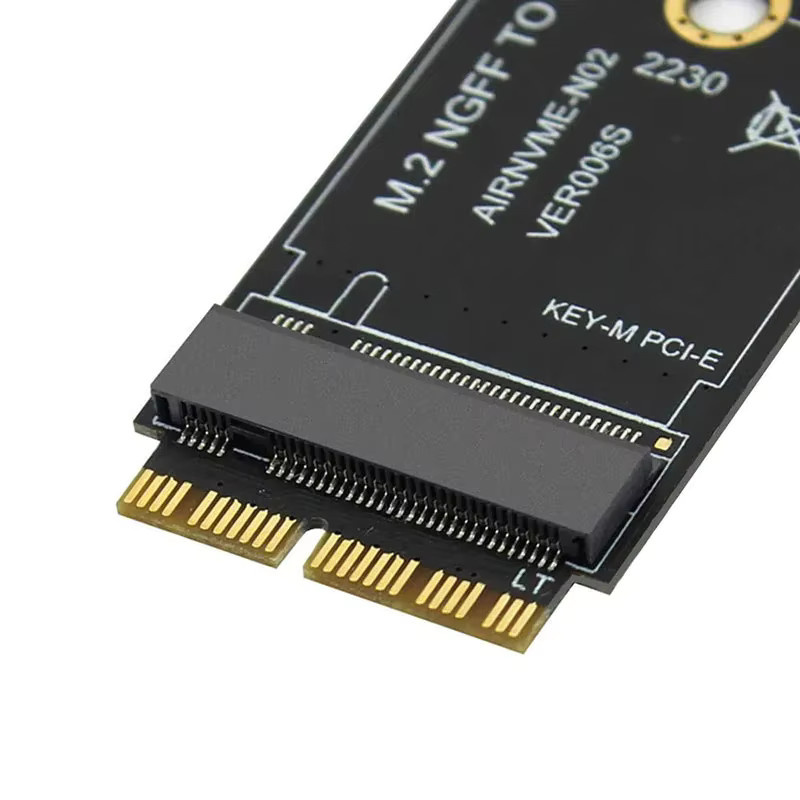 FTBTOC M.2 NVMe SSD Adapterkarte für MacBook Air und Pro, PCIe 3.0, Schwarz - Bild 3