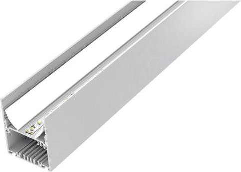 Barthelme LED-Leuchtenprofil aus Aluminium in Weiß, höhenverstellbar, rechteckig - Bild 1