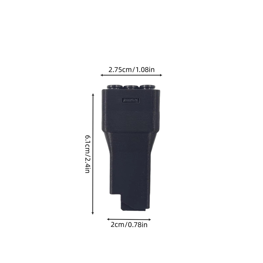 Anycubic 8-in-1 Mehrfarbdruck-Hub für Kobra 3, 3 MAX und S1 Pro, Filament-Splitter für 8-Farben-Druck, Schwarz - Bild 2