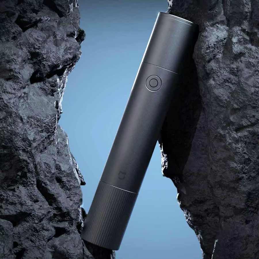 Xiaomi Mijia Smart Outdoors LED-Taschenlampe in Schwarz mit Powerbank-Funktion und Typ-C-Anschluss aus Aluminium - Bild 3